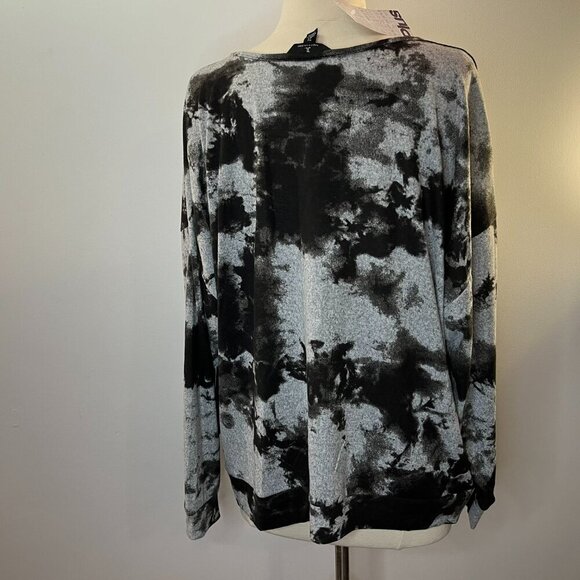 Jules & Leopold Women's Black Grey Blend Soft Sweater - Size 2X - NWT - Picture 4 of 4